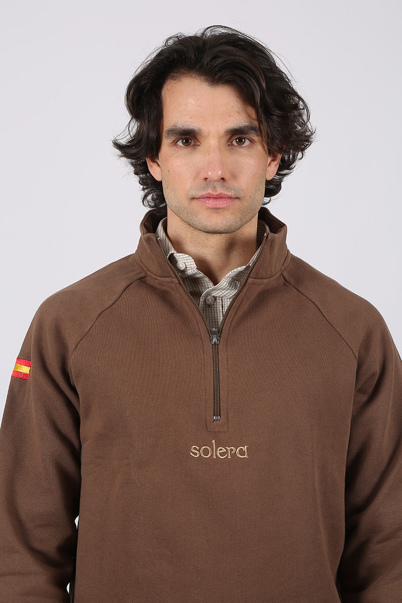 Sudadera España Marron
