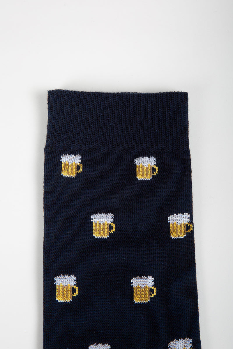 Calcetines marino cervezas