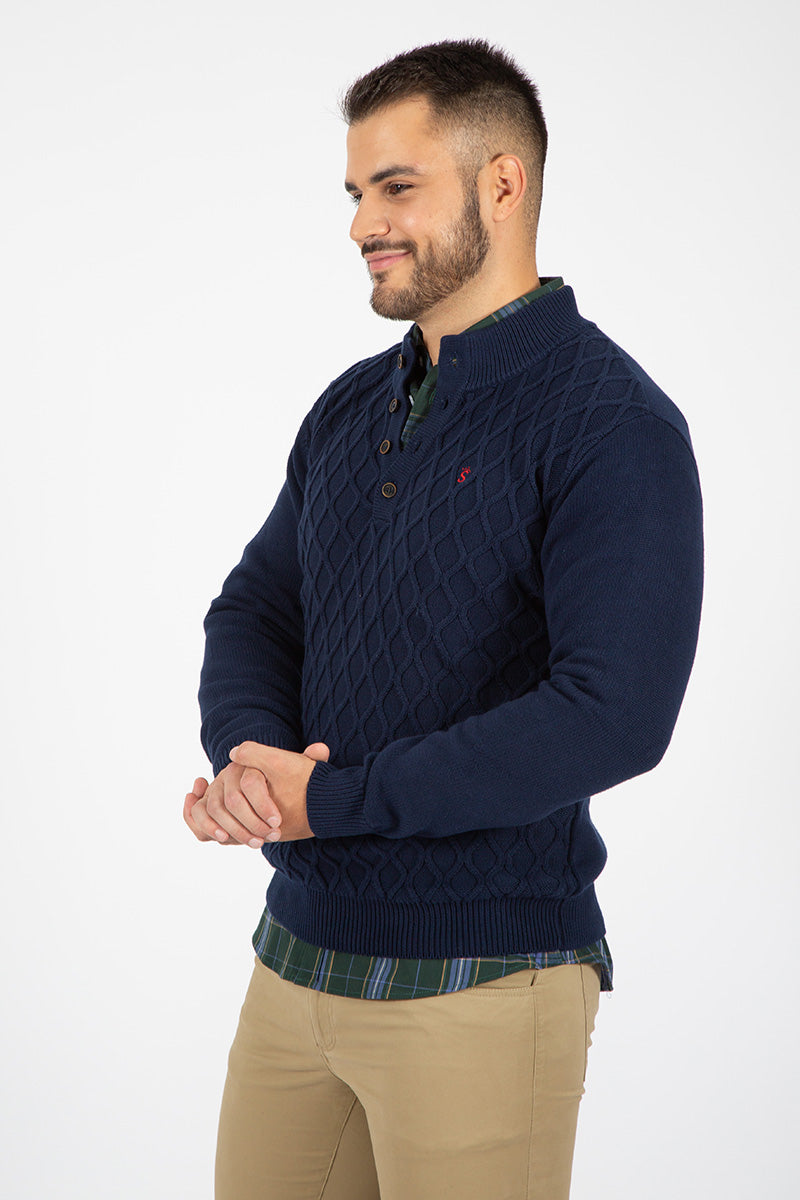 Navy Sweater