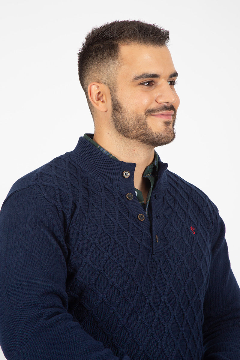 Navy Sweater