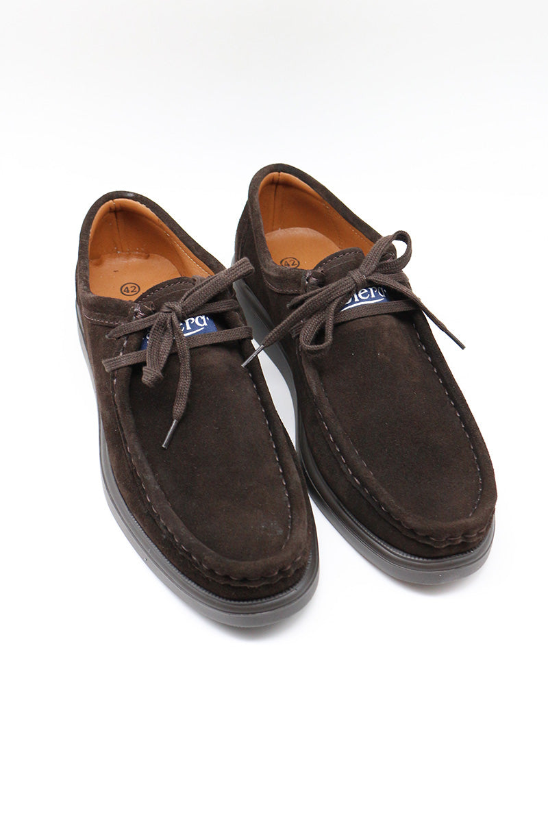 Zapato cordon Marron