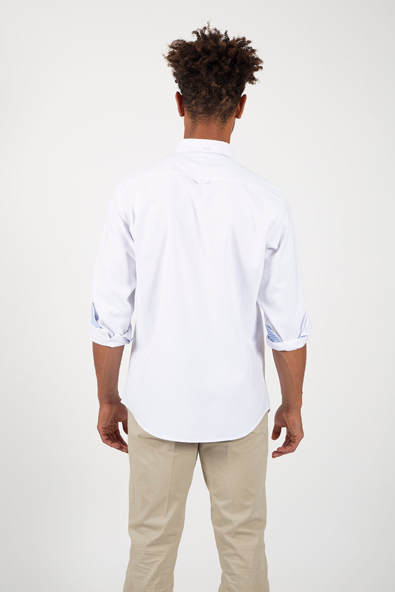 White Oxford shirt