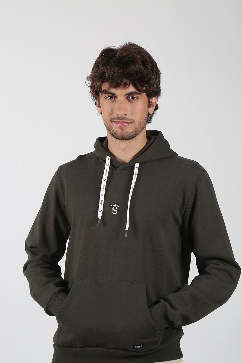 Sudadera kaki