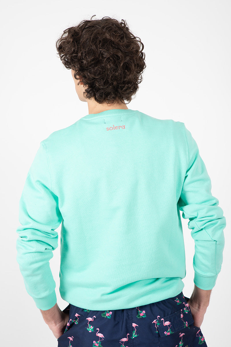 Light blue sweatshirt