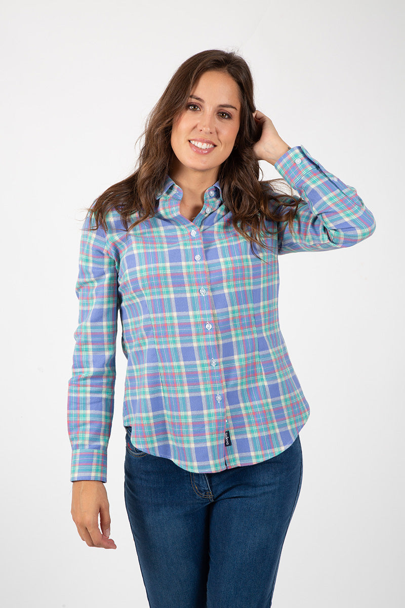Blue Checkered Shirt