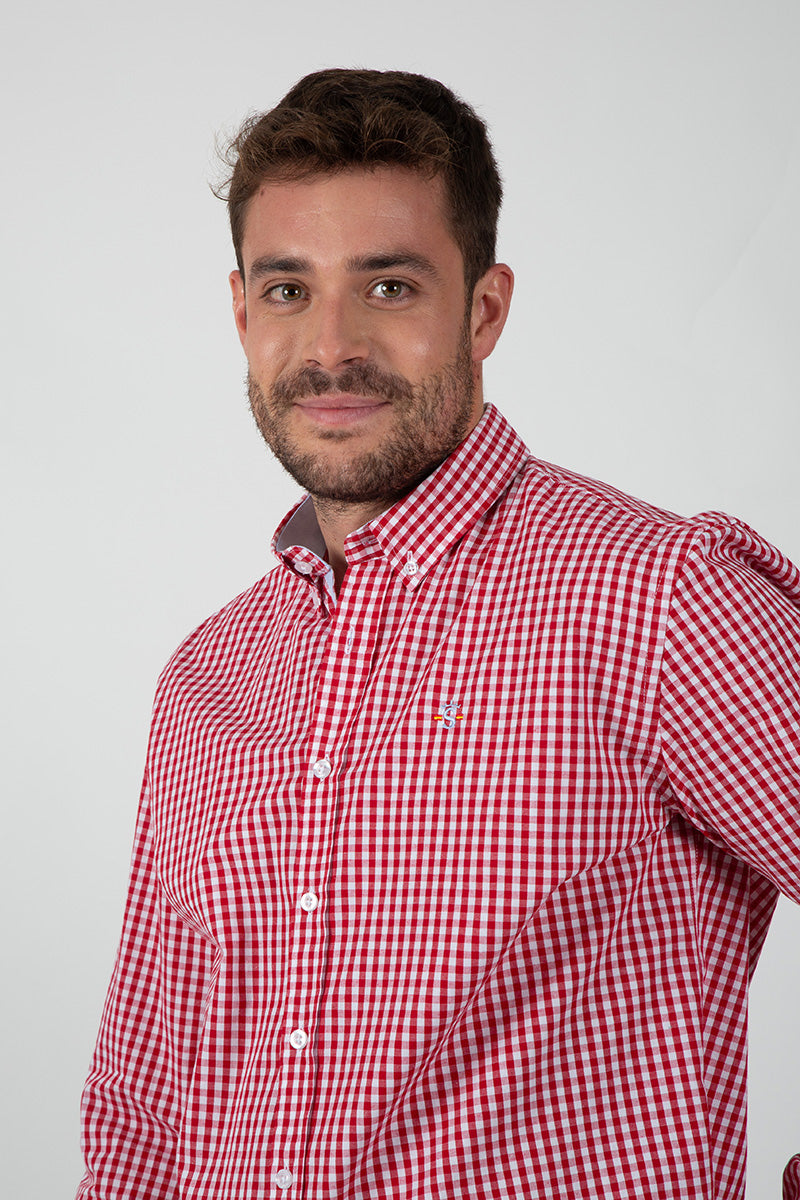 Camisa Cuadro Rojo