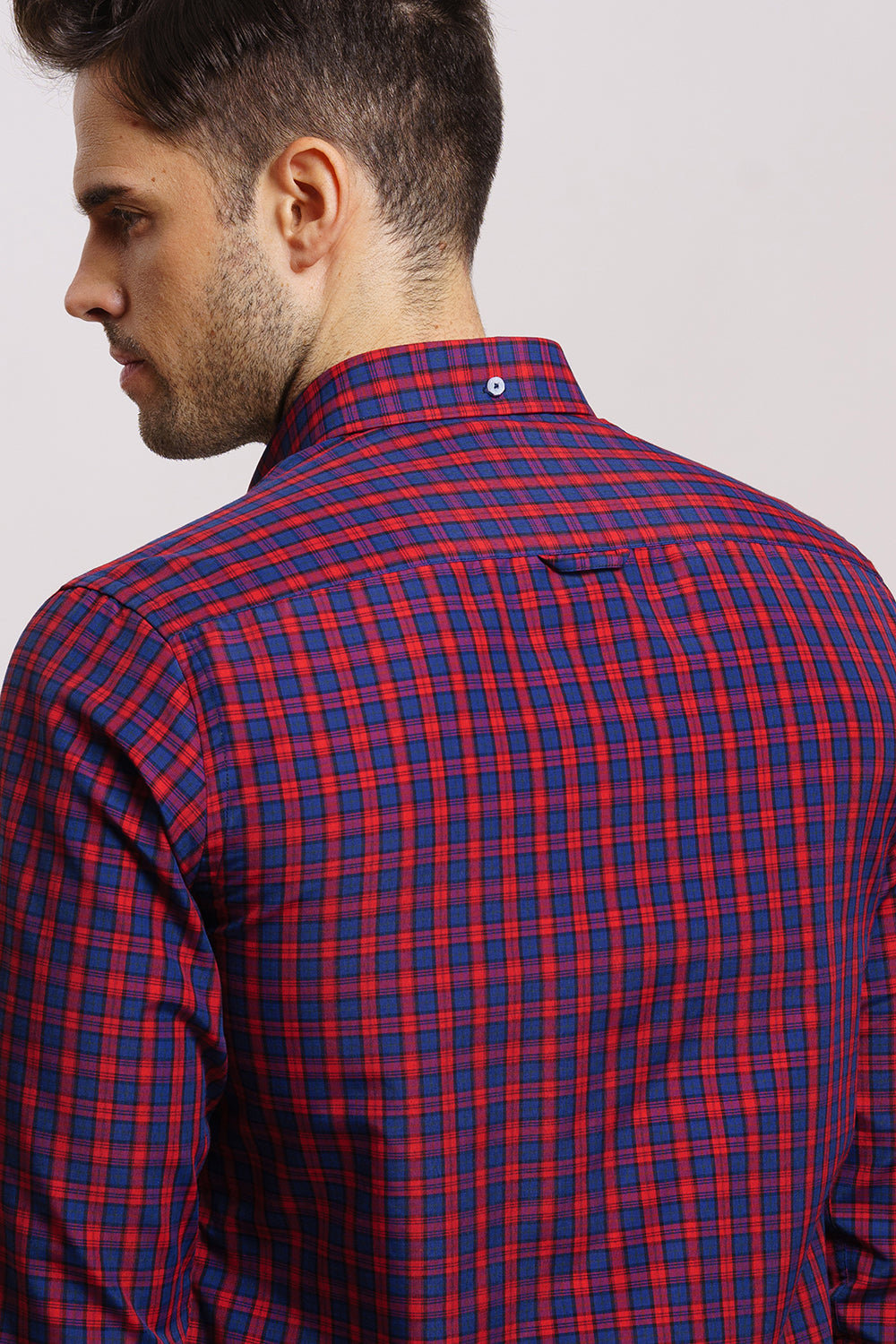 Camisa Marino/Rojo