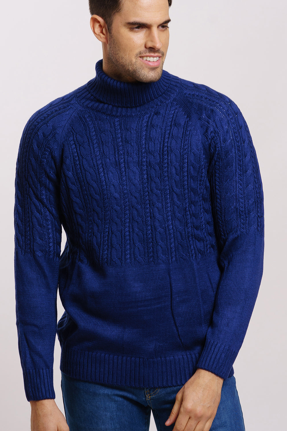 Jersey Marino cuello alto