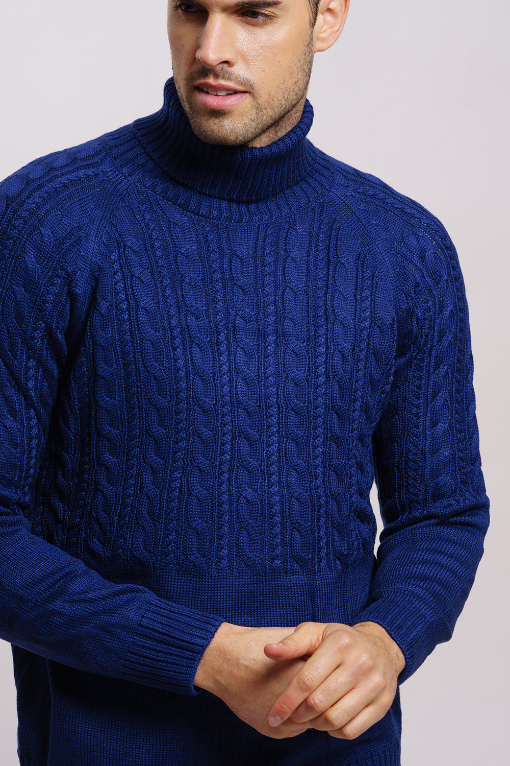 Jersey Marino cuello alto