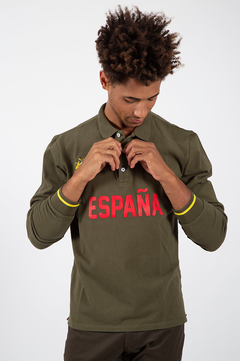 Polo Kaki militar