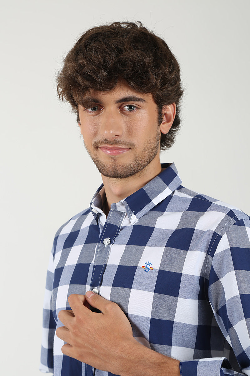 Camisa Azul