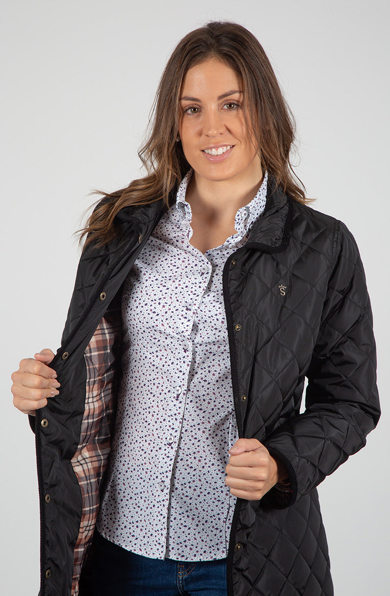 Parka huskye negro