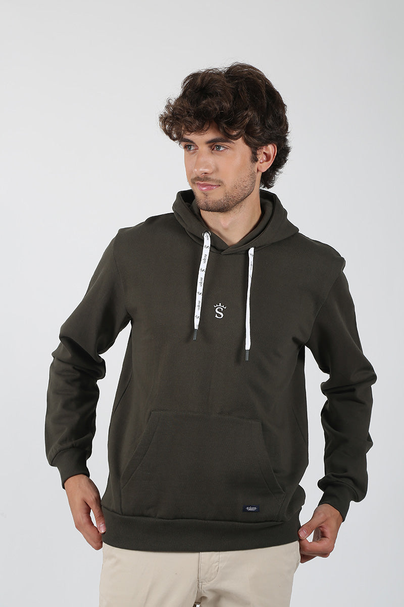 Sudadera kaki