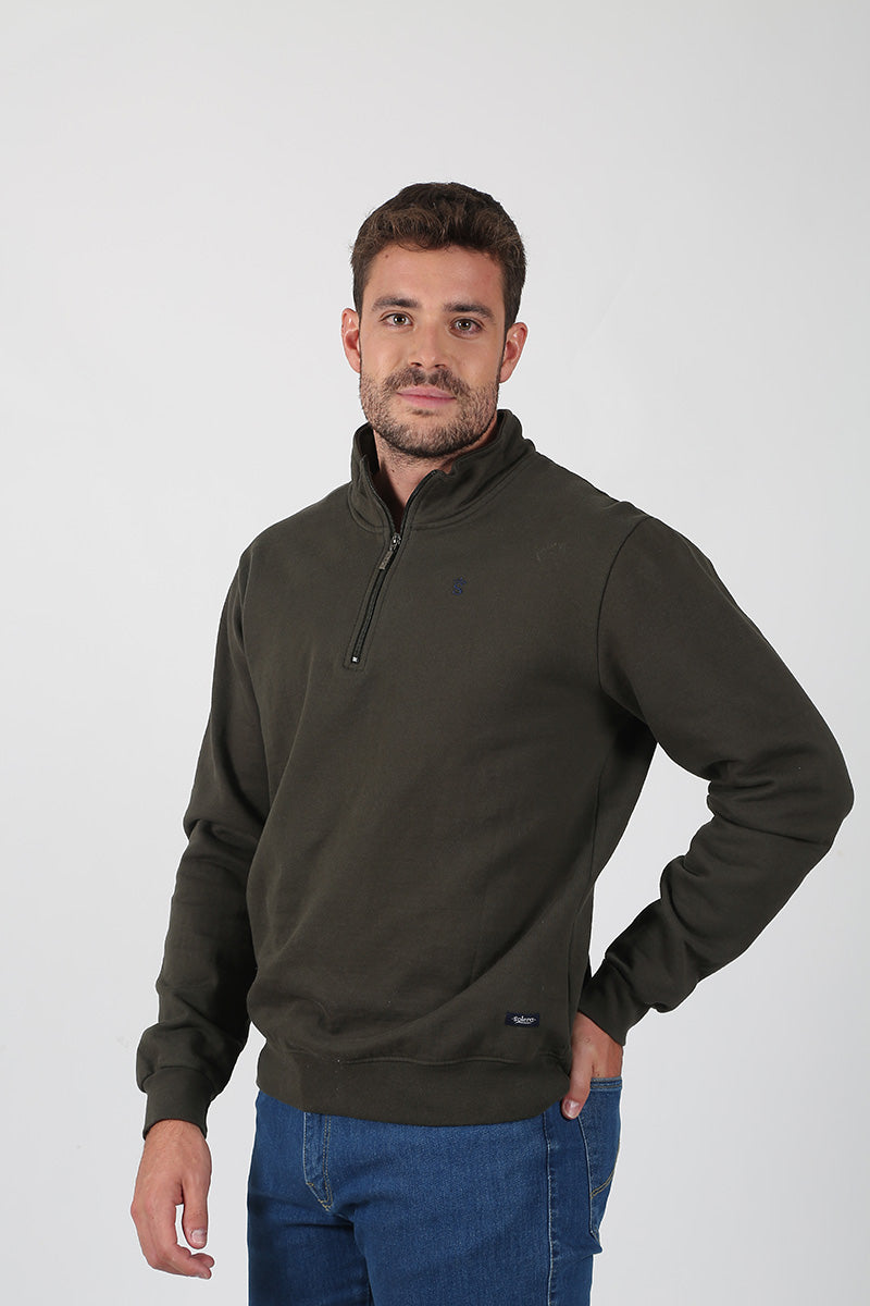 Sudadera kaki