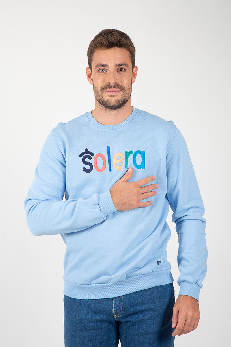 Light blue sweatshirt