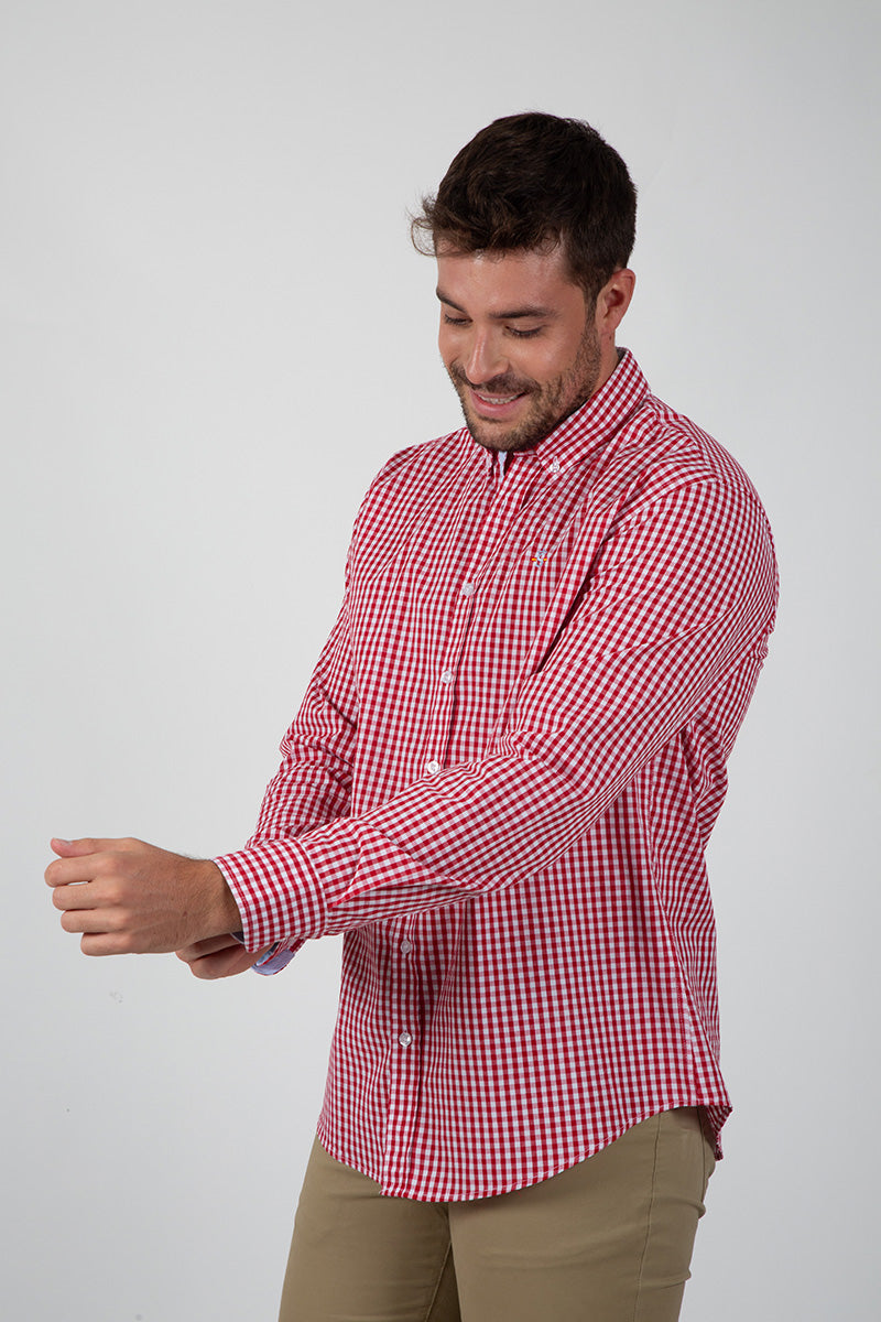 Camisa Cuadro Rojo
