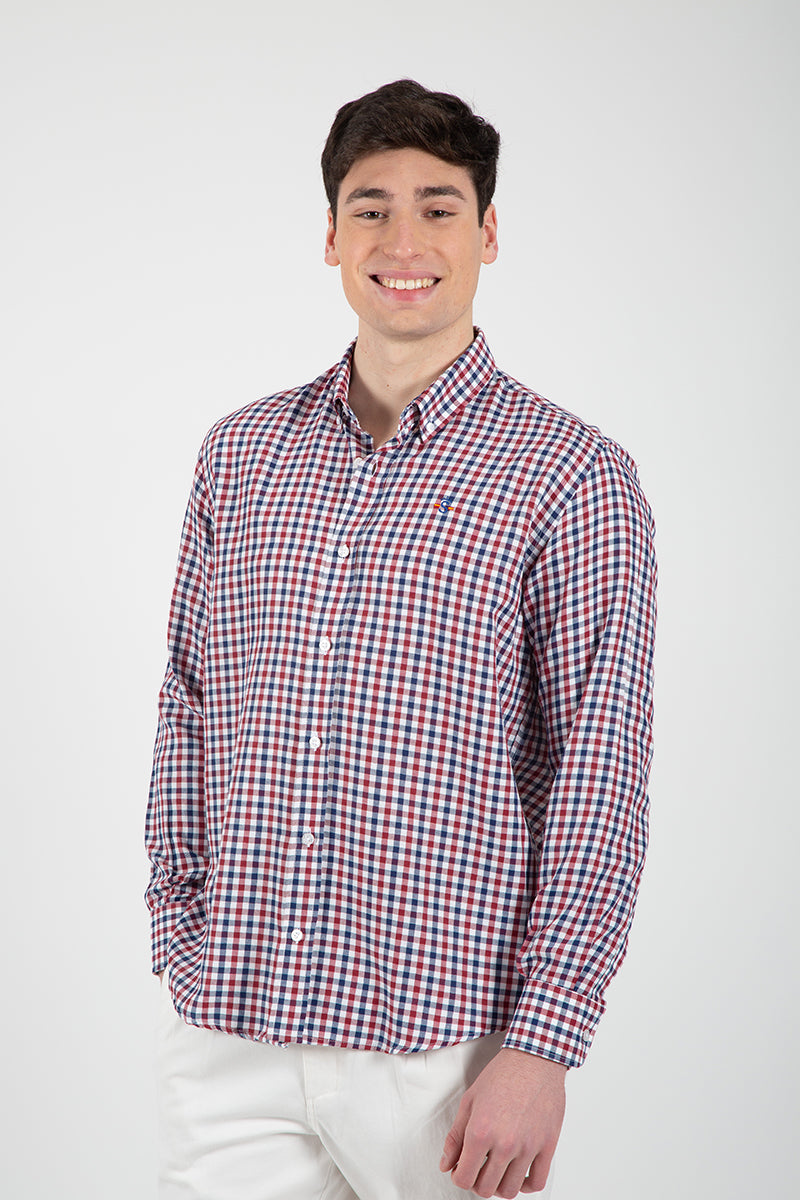 Camisa viyela cuadros