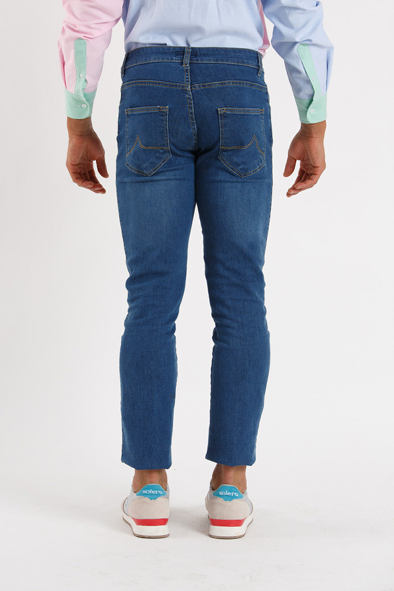 Pantalon Azul Medio