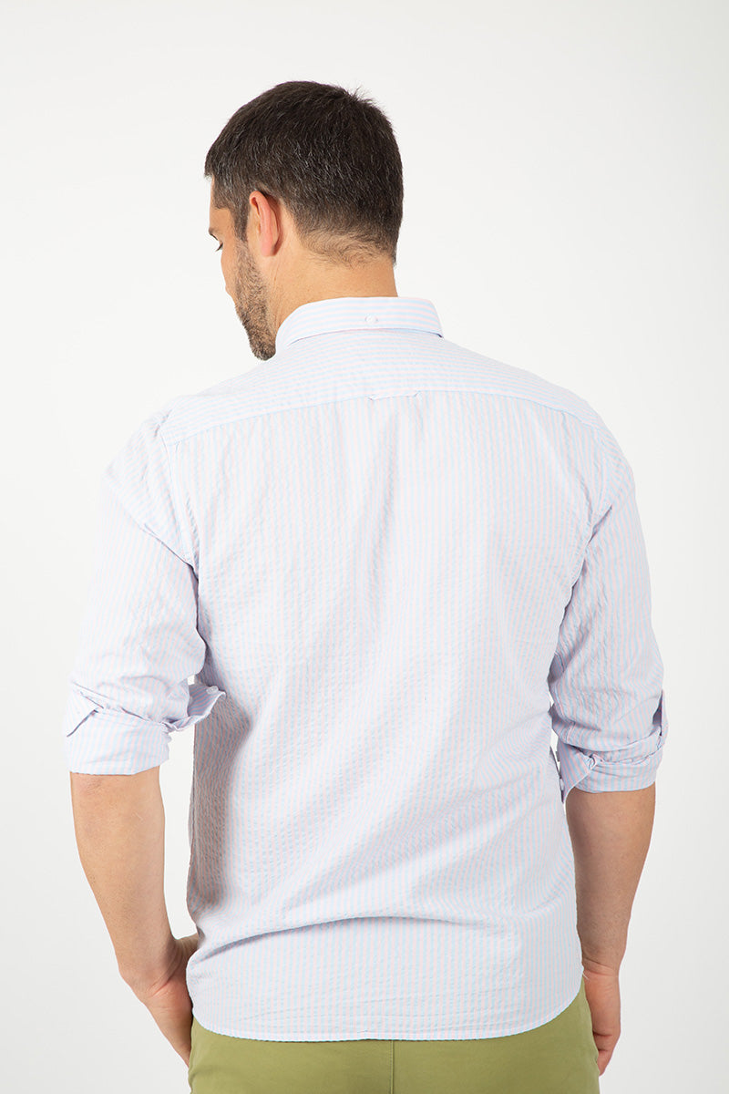 Camisa rayas rosas