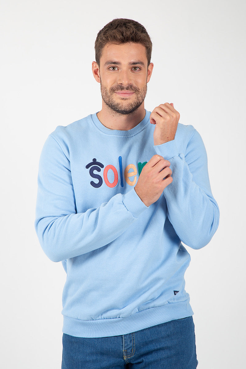 Light blue sweatshirt