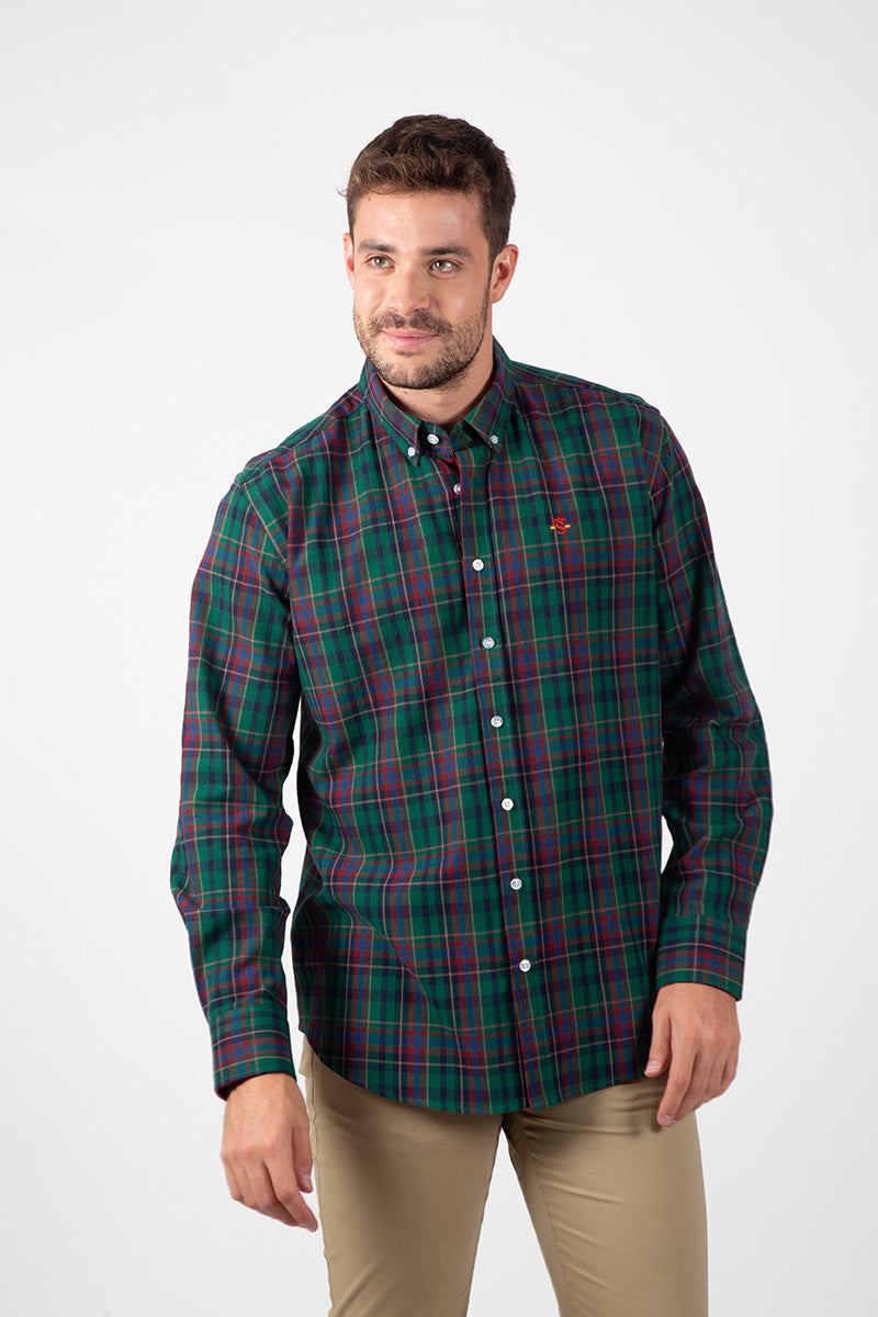Camisa Verde Botella