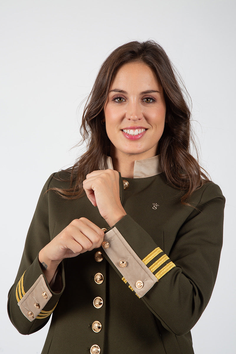Khaki Military Jacket