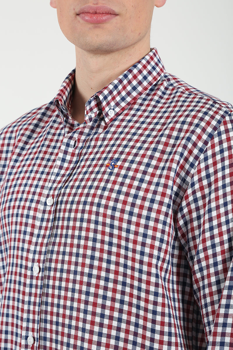 Camisa viyela cuadros