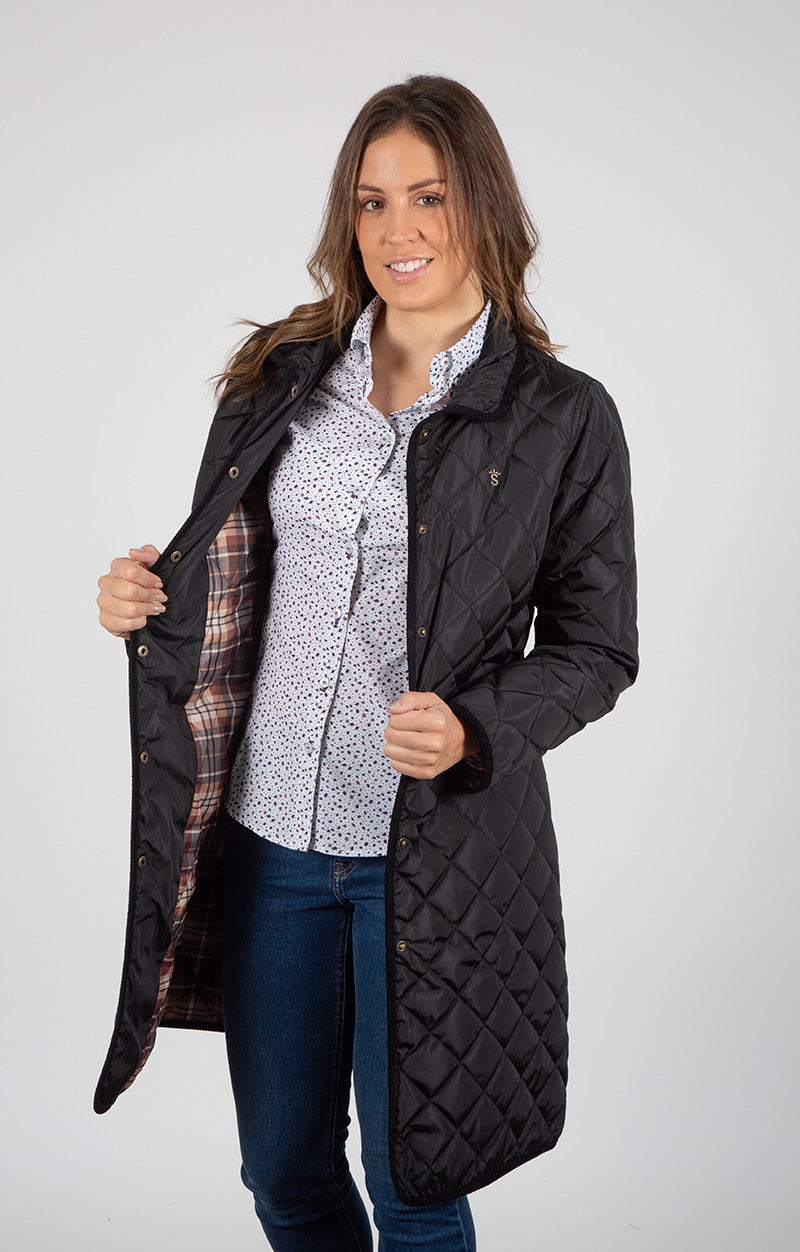 Parka huskye negro