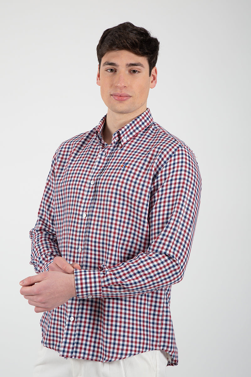 Camisa viyela cuadros
