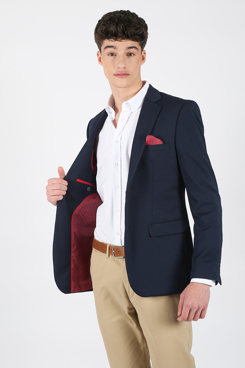 Navy American Scarf