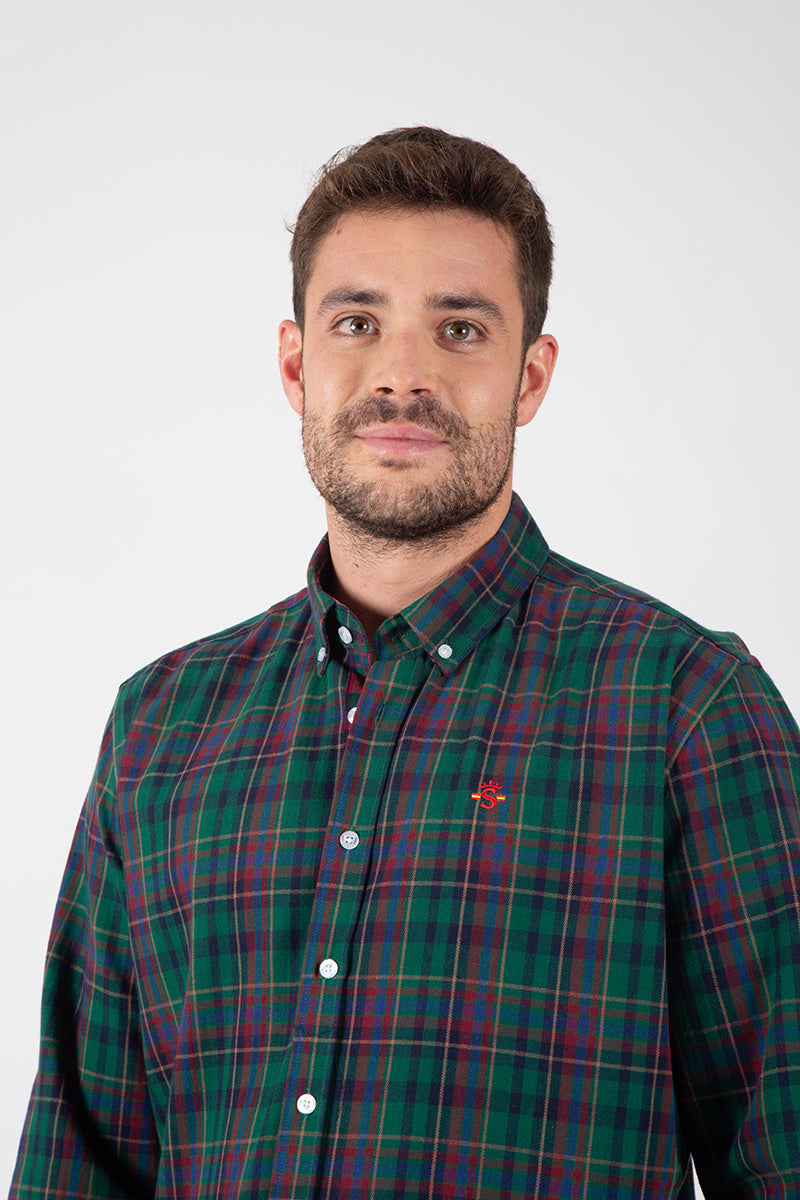 Camisa Verde Botella