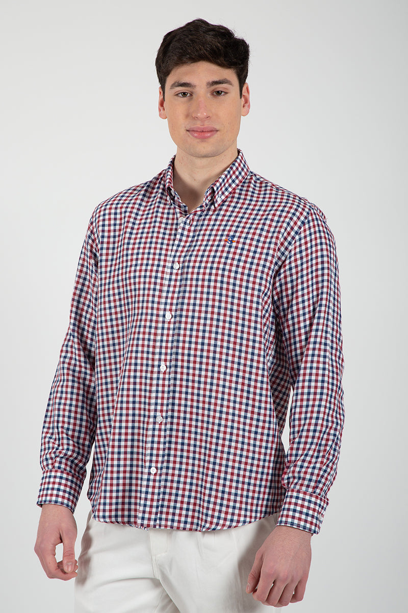 Camisa viyela cuadros