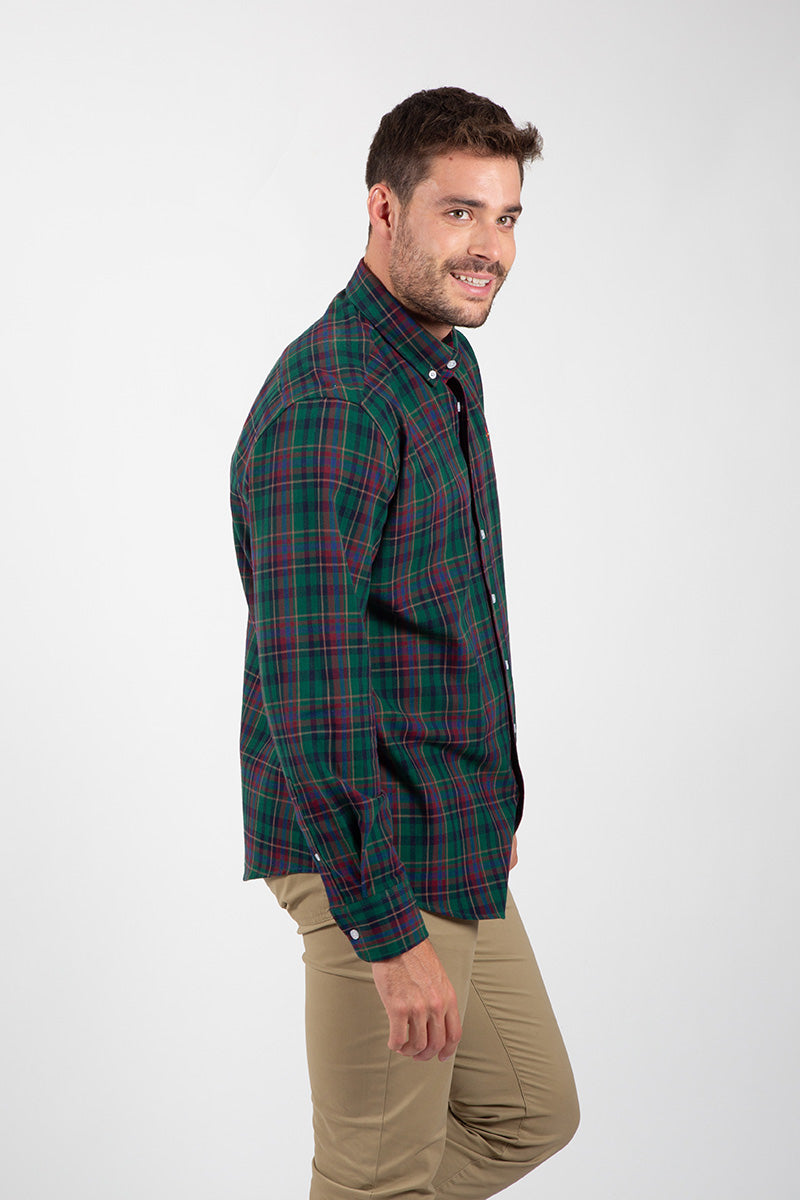 Camisa Verde Botella