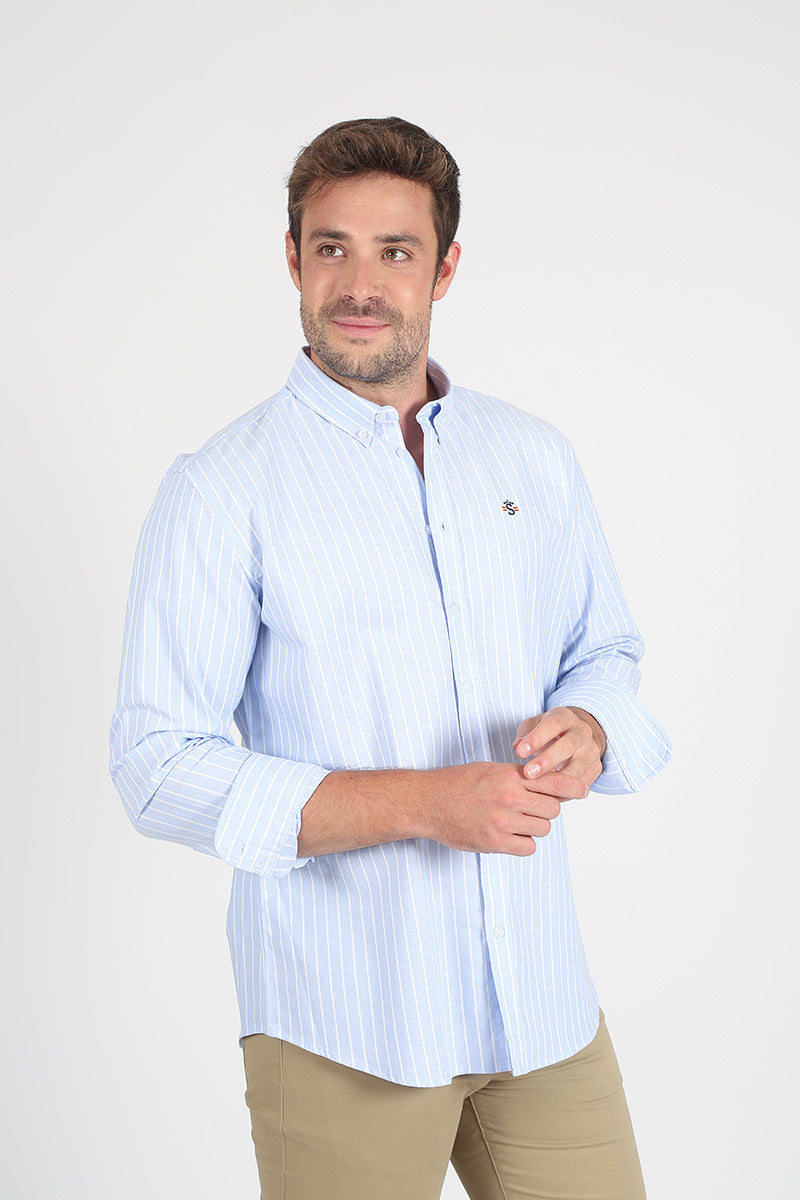 Camisa Celeste
