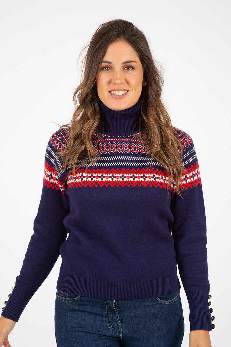 Navy Sweater