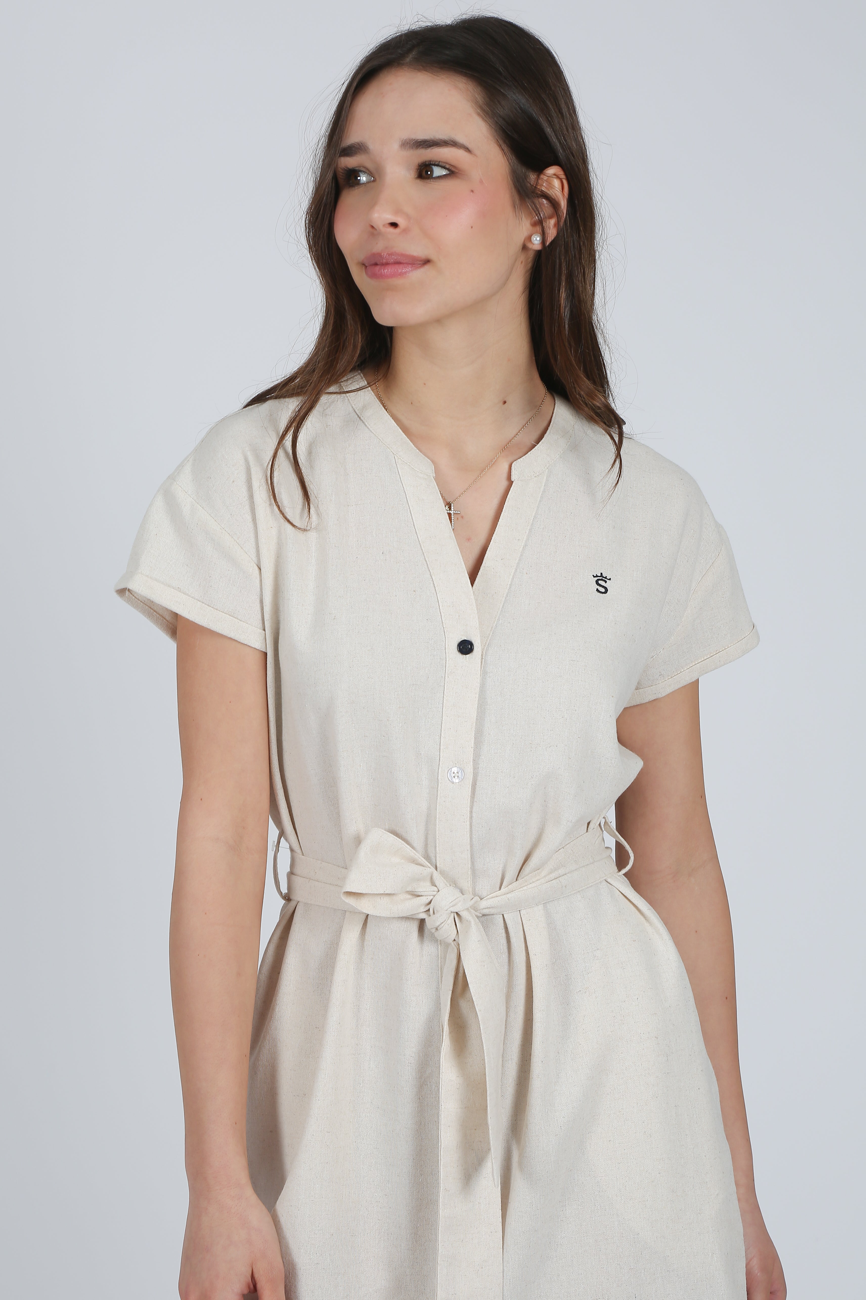 Vestido Crema