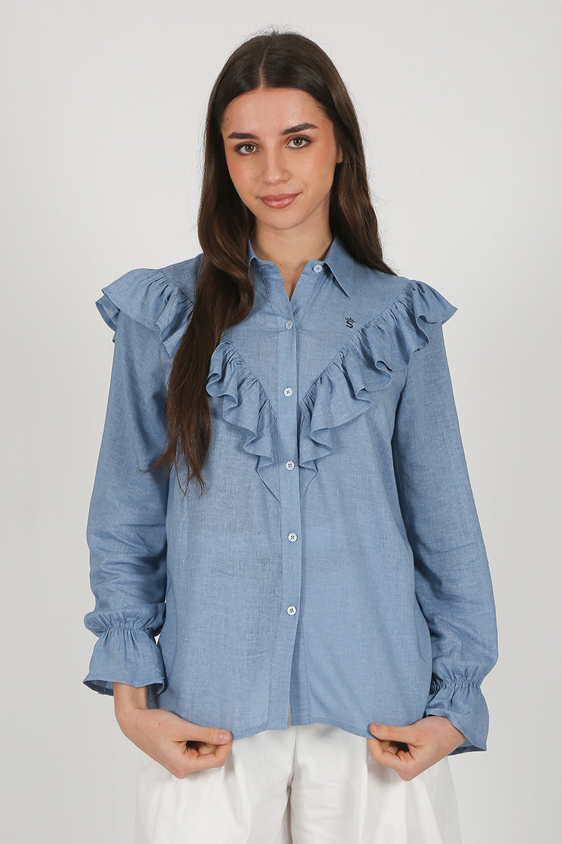 Blusa Azul