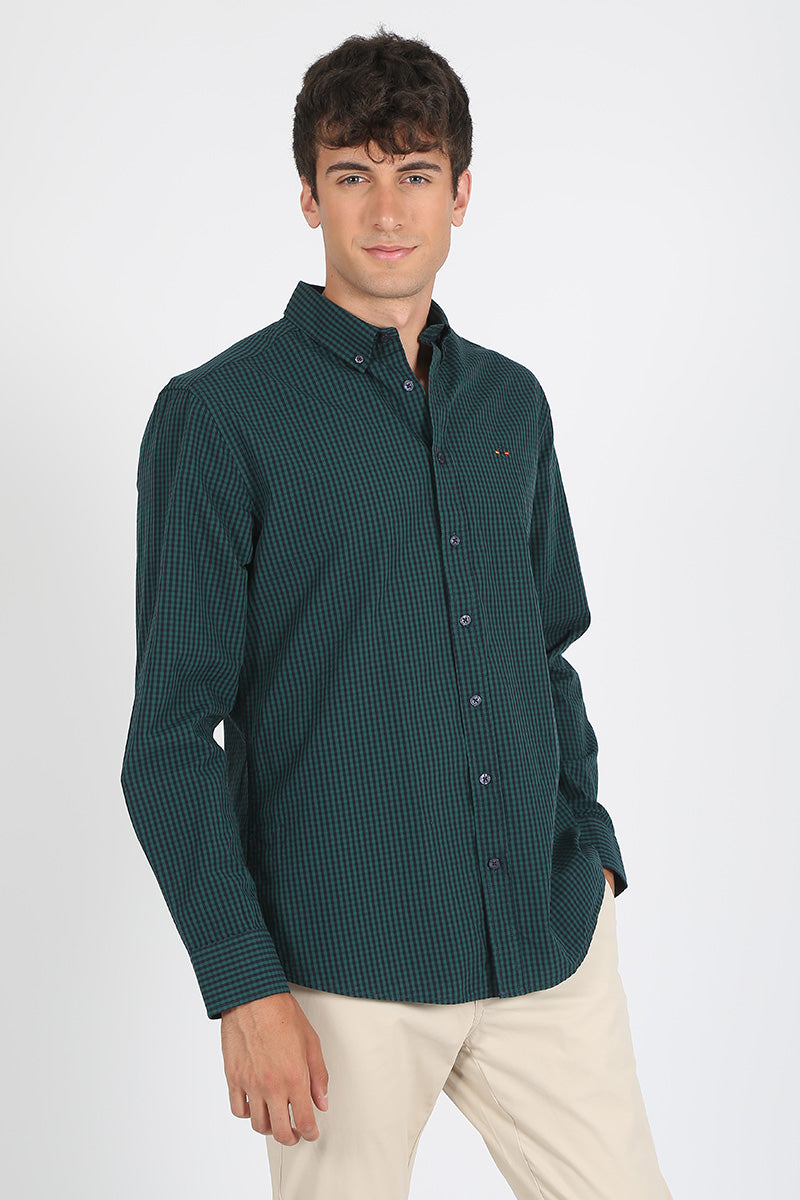 Camisa Verde Botella