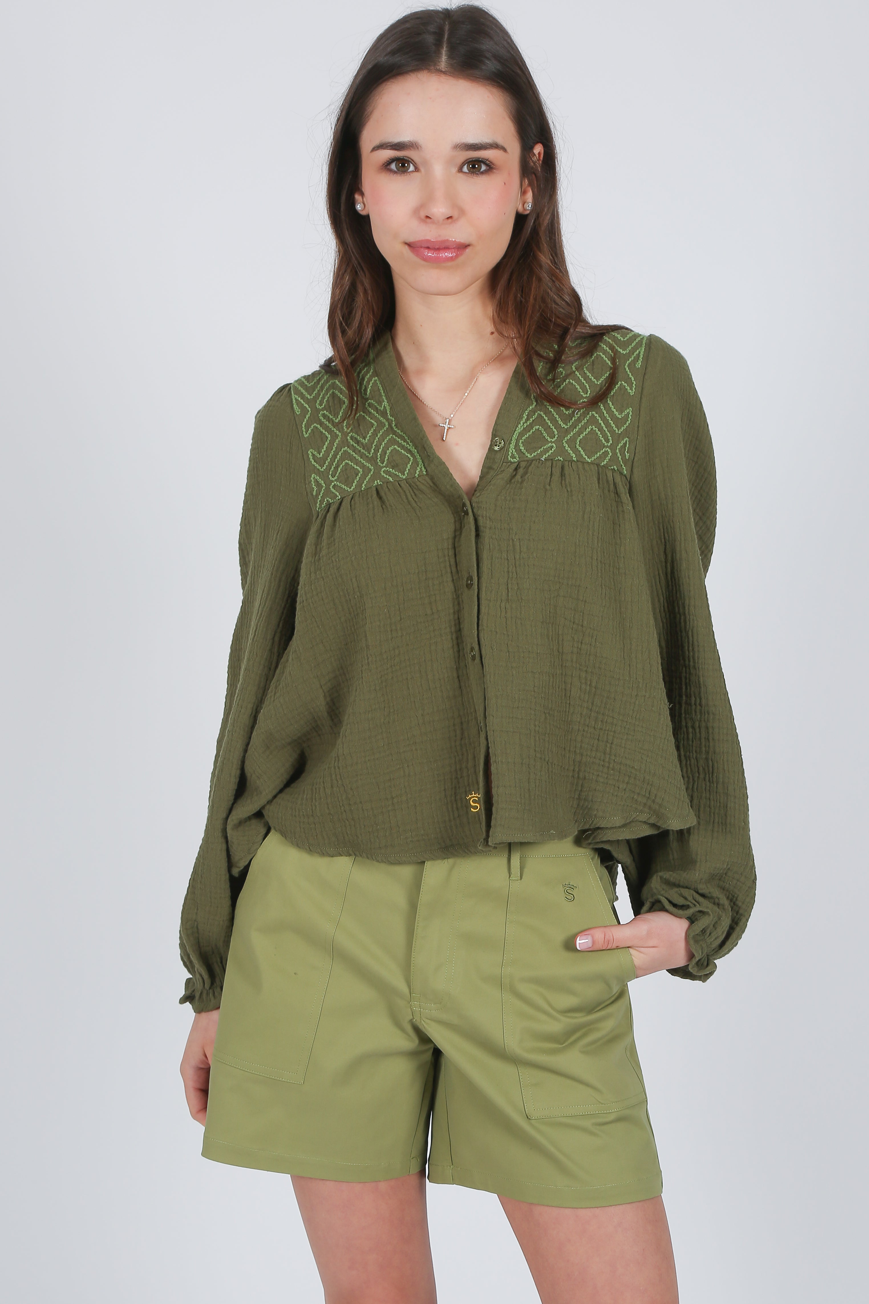 Blusa Kaki