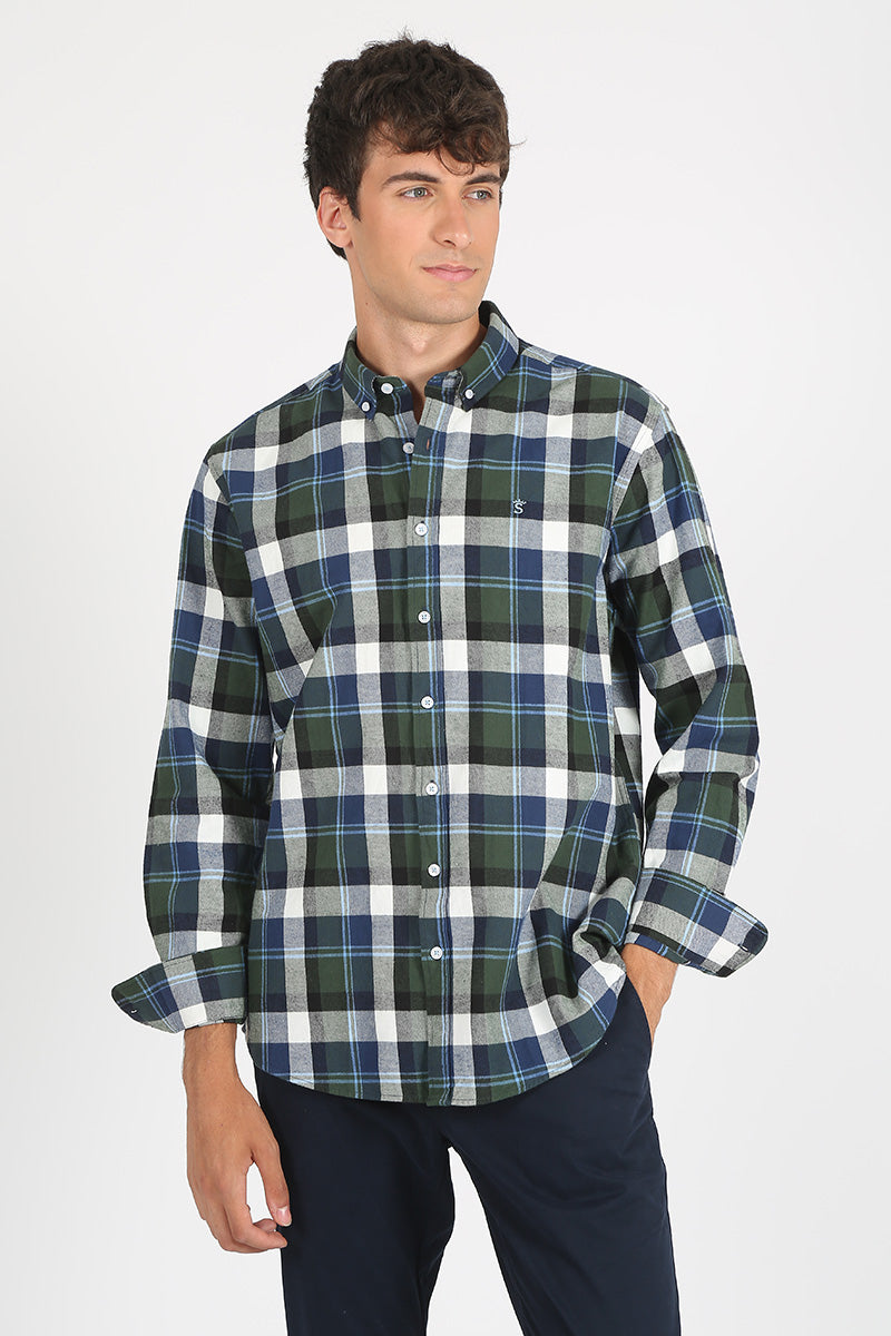 Camisa Verde Botella