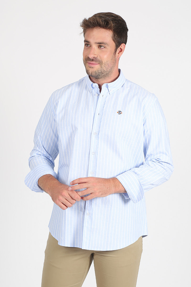 Camisa Celeste