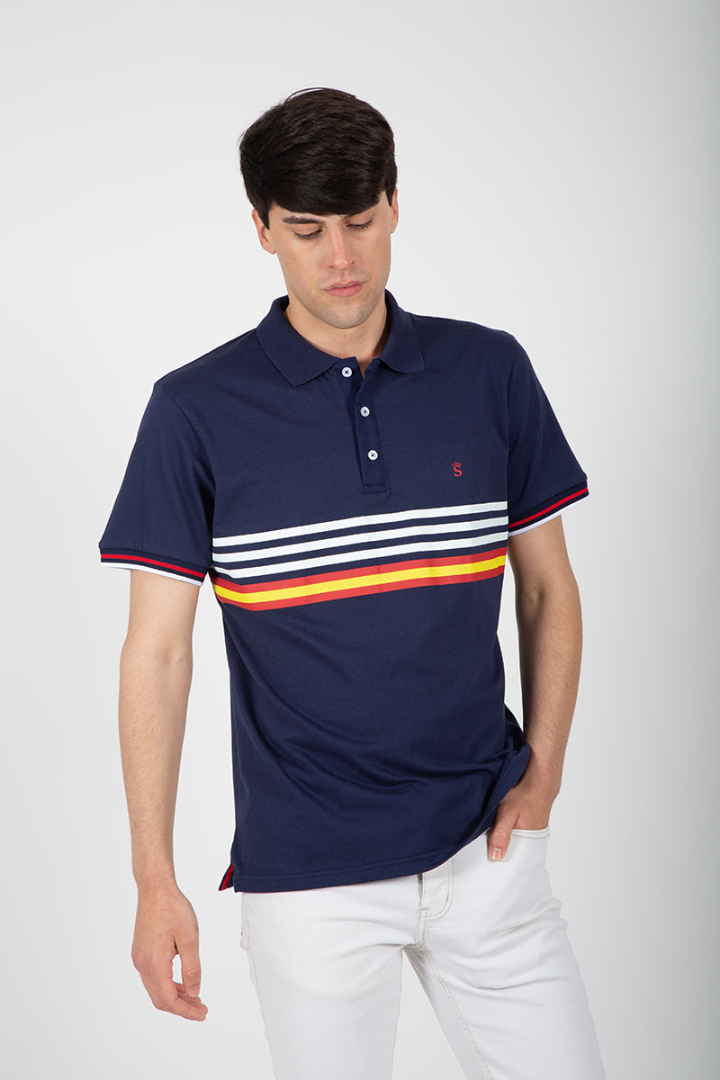 Polo marino franjas España