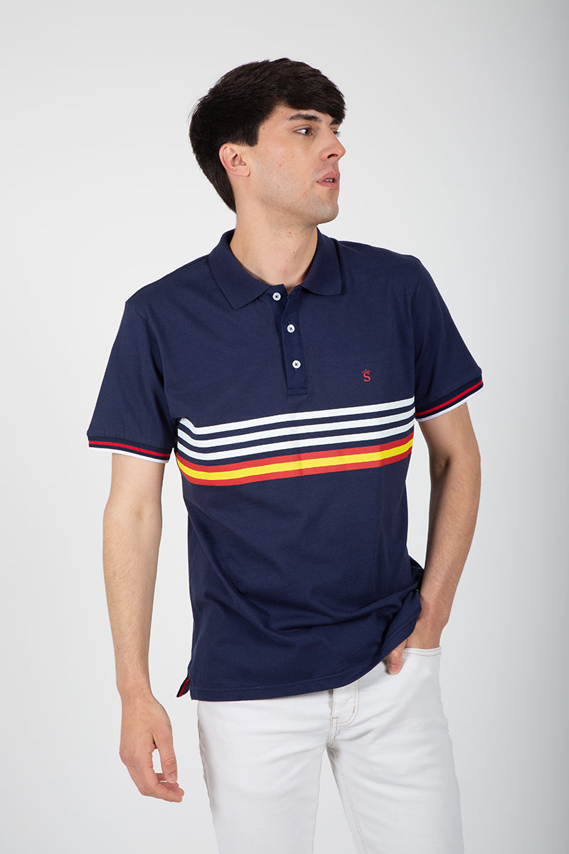Polo marino franjas España