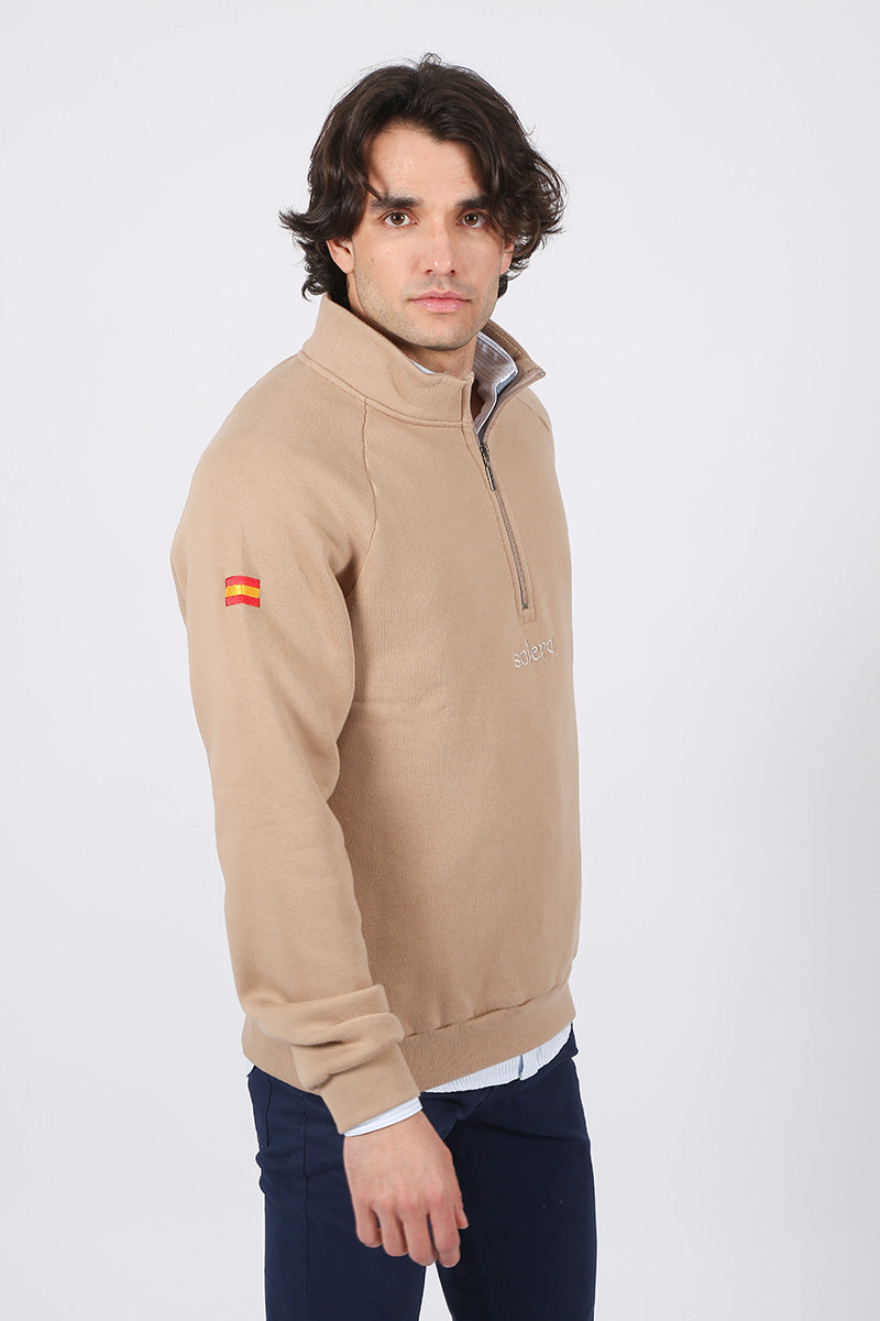 Sudadera España Camel