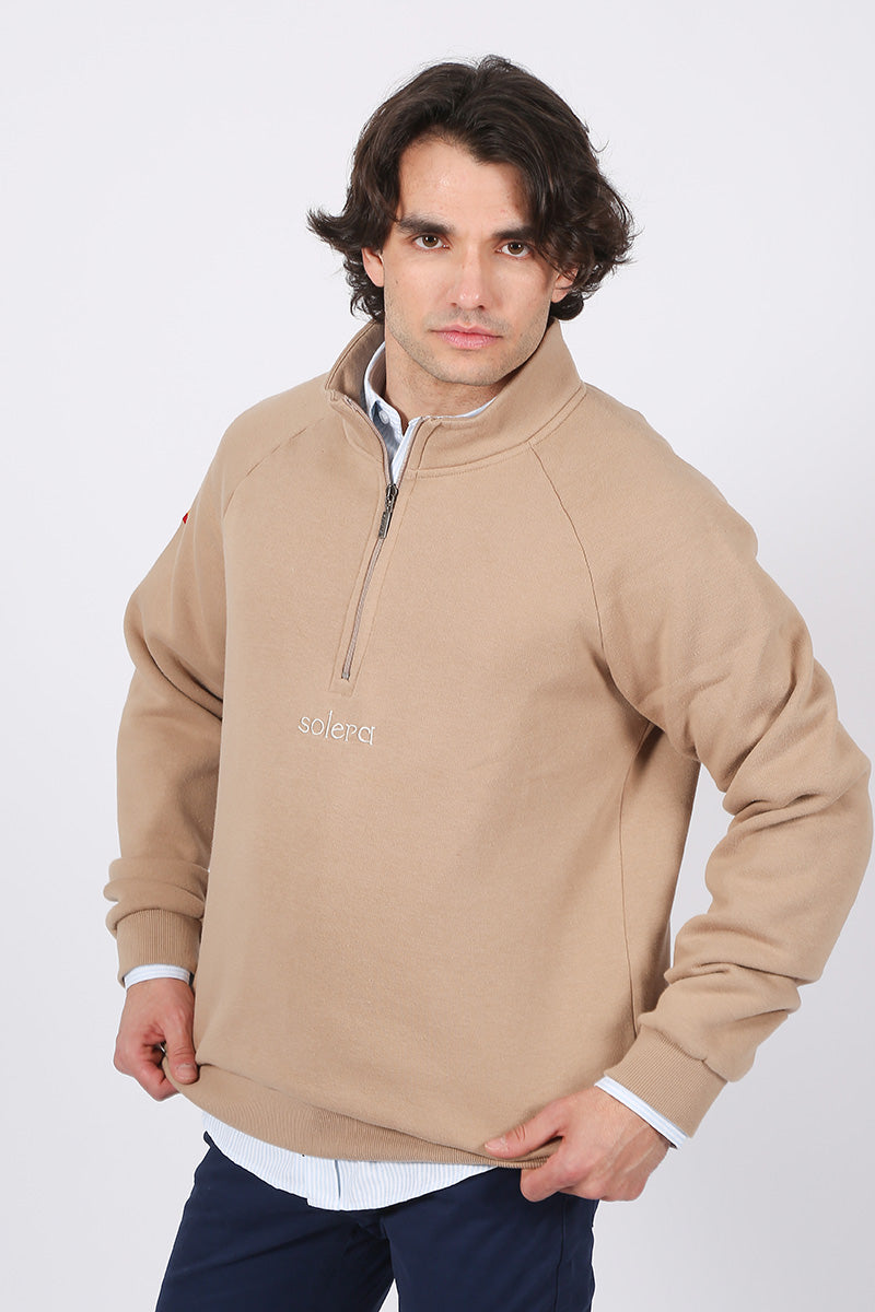 Sudadera España camel