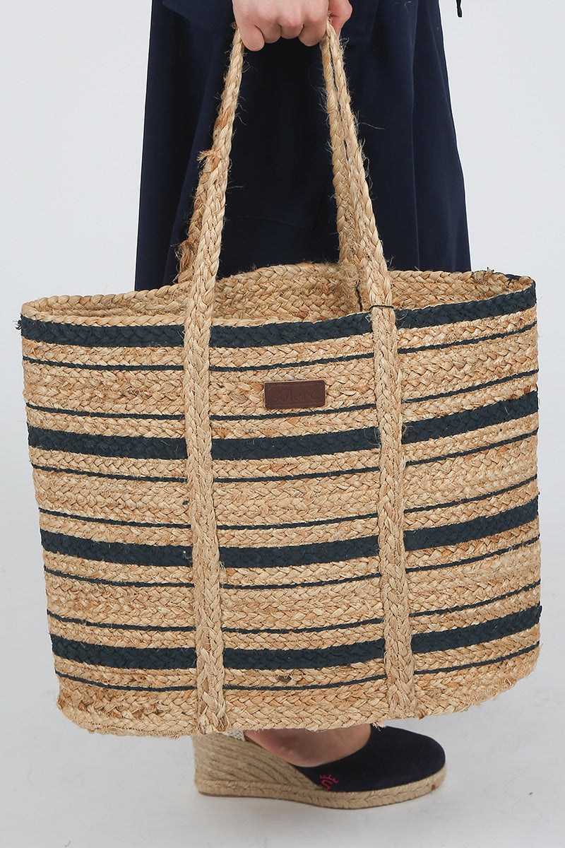 Bolso Rayas Marino