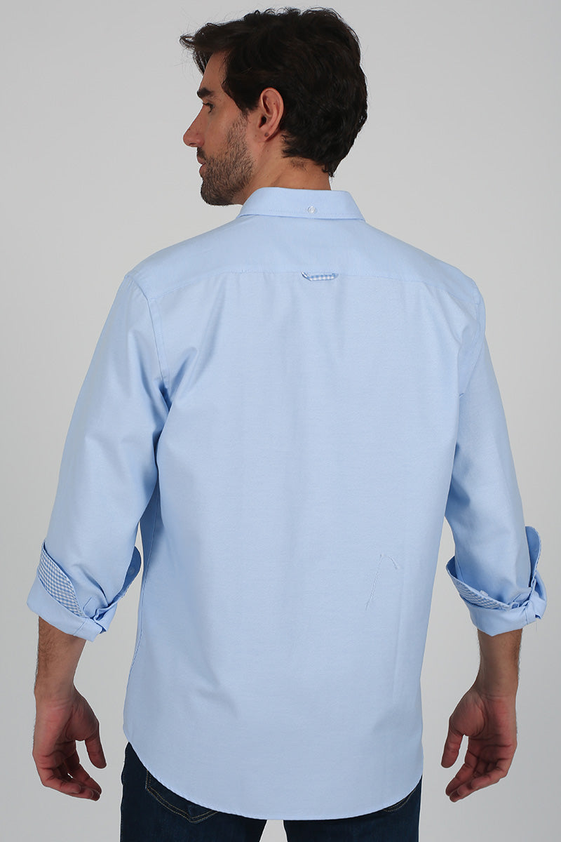 Camisa Celeste