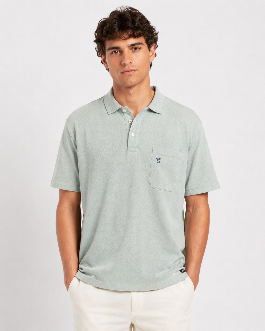 Polo oversize VERDE