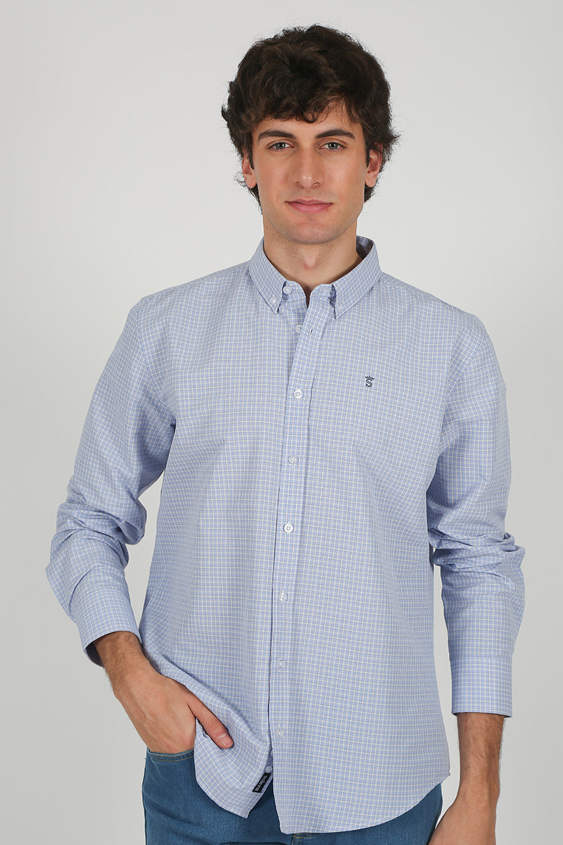Camisa Celeste