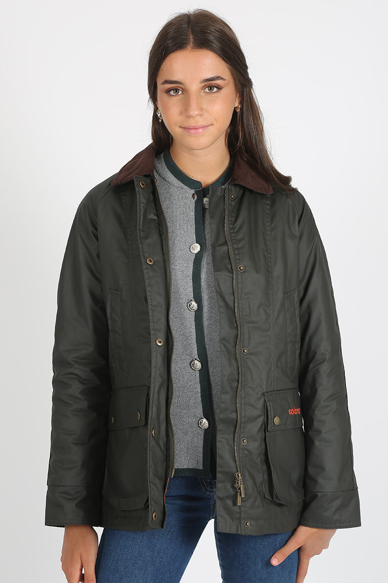 Parka Encerada Kaki